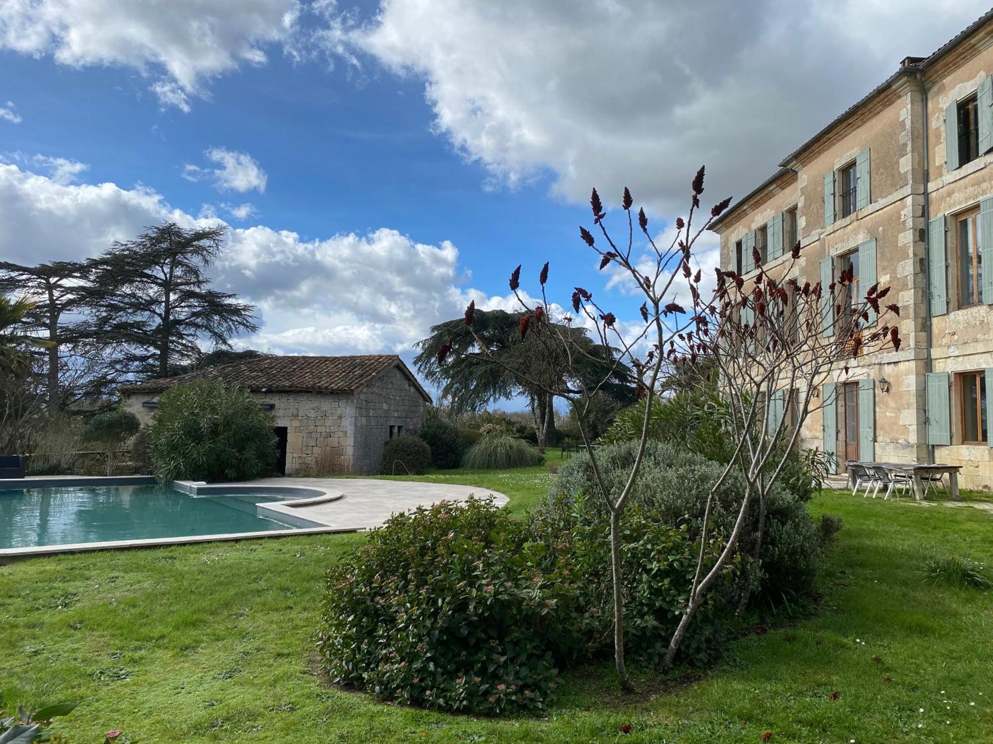 Вилла Domaine De Bernou La Croix-Blanche Экстерьер фото